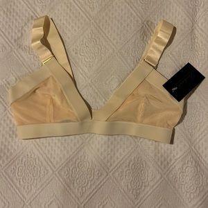 Fredericks cream bralette size small